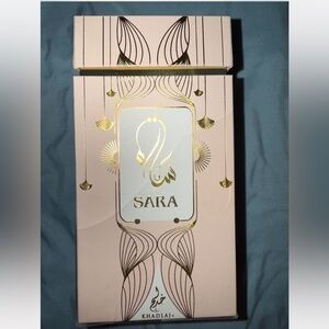 Sara Pink and Gold Perfume Box